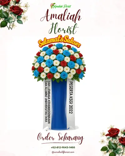 Standing Flower di Pisang Selatan